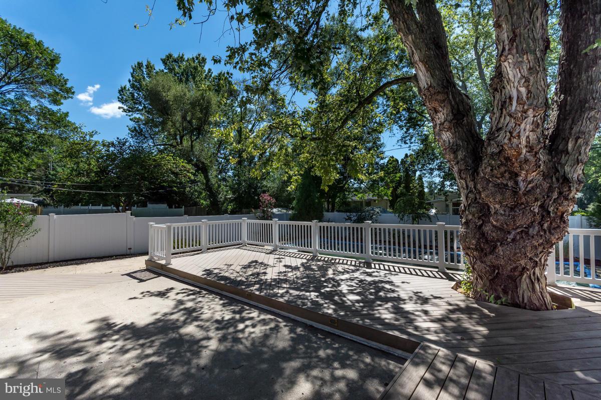 4757 Bonnie Brae Road Pikesville, MD 21208 - Photo 23 of 30 a view of a backyard with a large tree