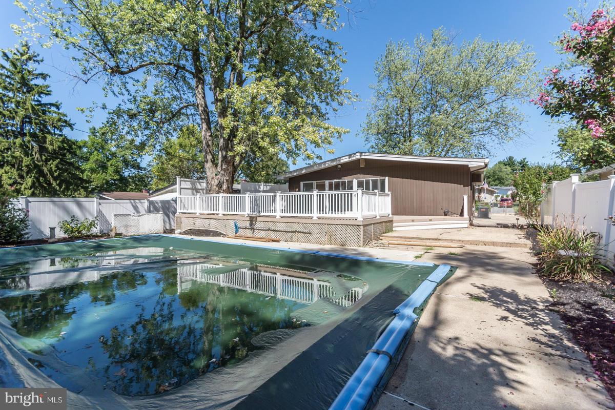 4757 Bonnie Brae Road Pikesville, MD 21208 - Photo 28 of 30 a view of yard with swimming pool and seating space