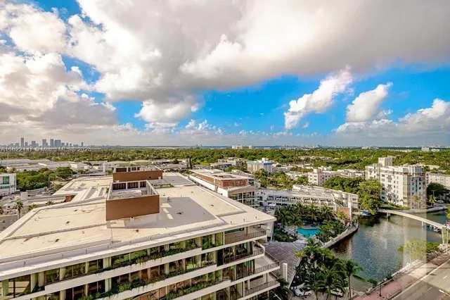 a view of an ocean beach