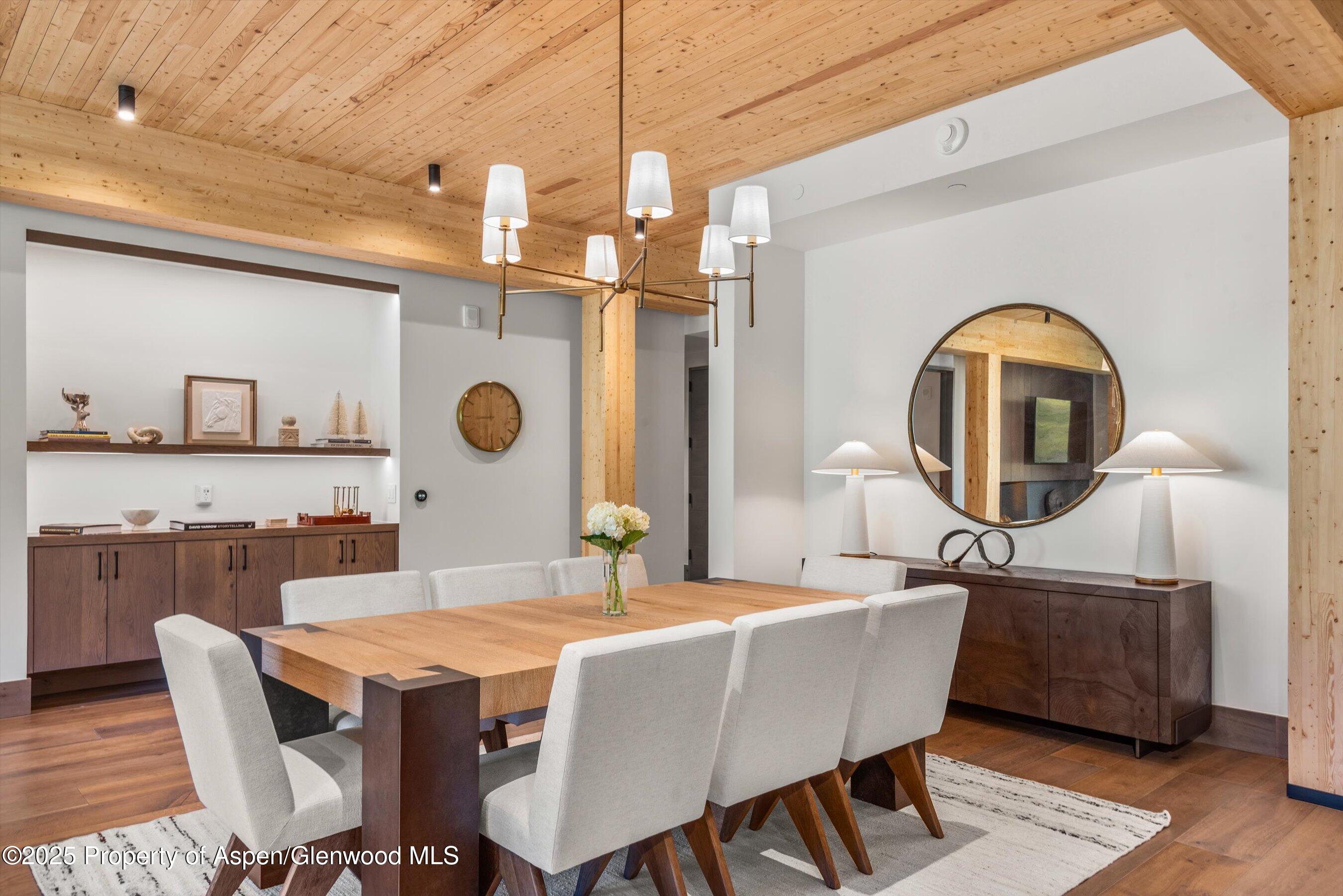 180 Wood Road, Unit 404 Snowmass Village, CO 81615 - Photo 27 of 51 404 dining table for 8