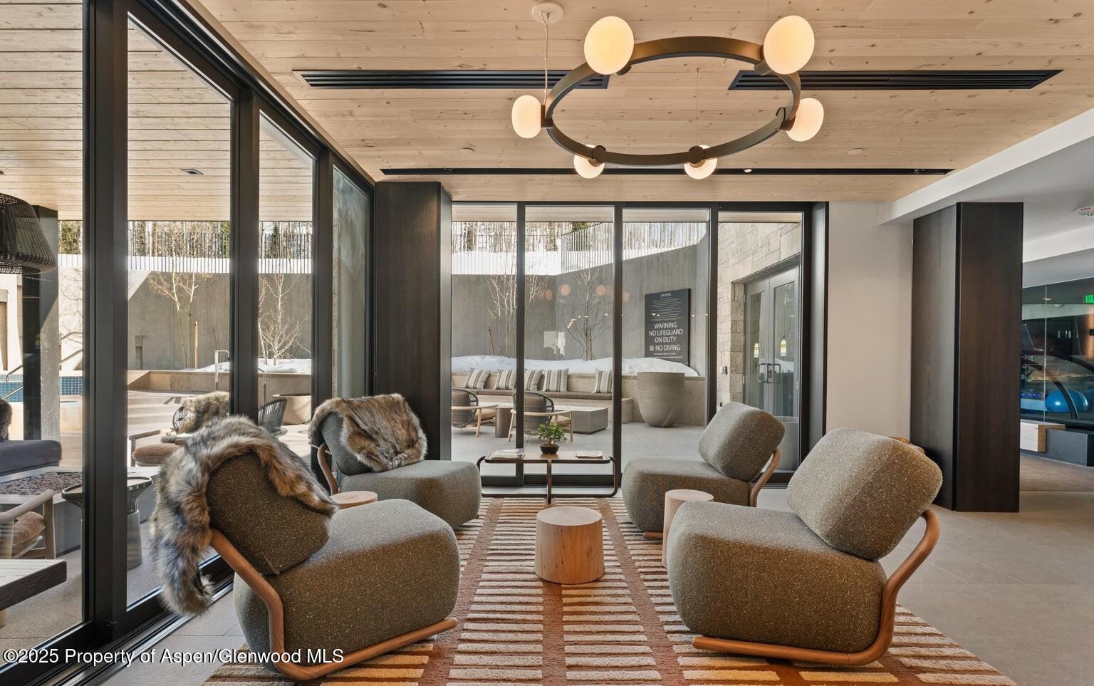 180 Wood Road, Unit 404 Snowmass Village, CO 81615 - Photo 37 of 51 404 lounge for guests1