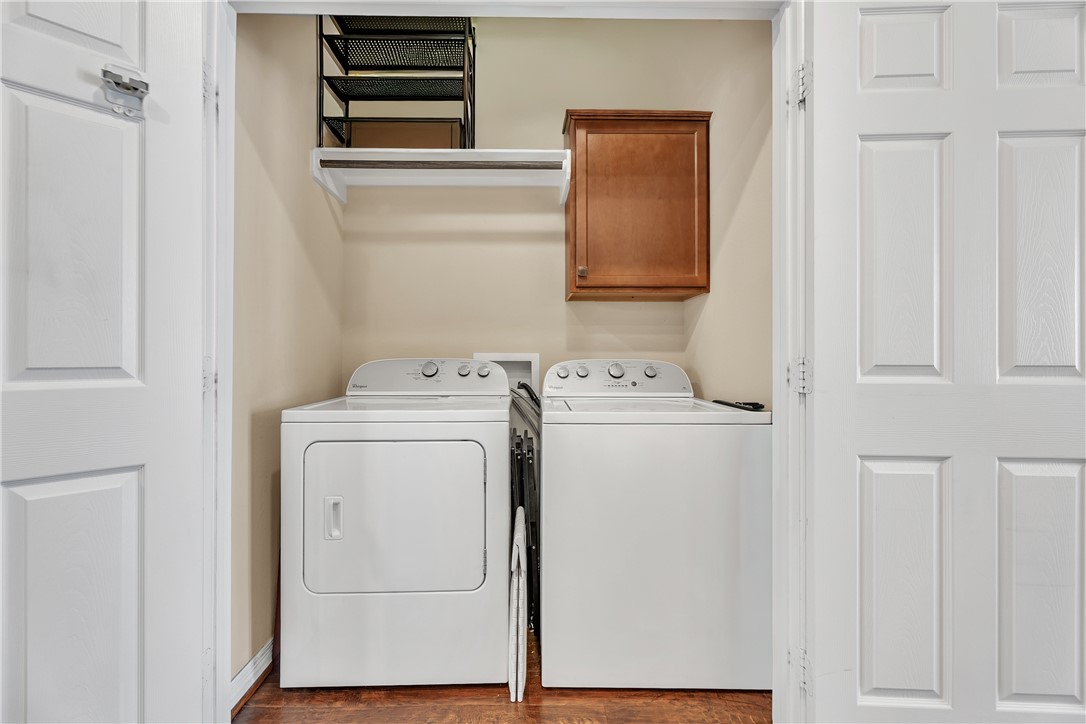 1198 Jones-Butler Road, Unit 2305 College Station, TX 77840 - Photo 20 of 25 a utility room with dryer and washer