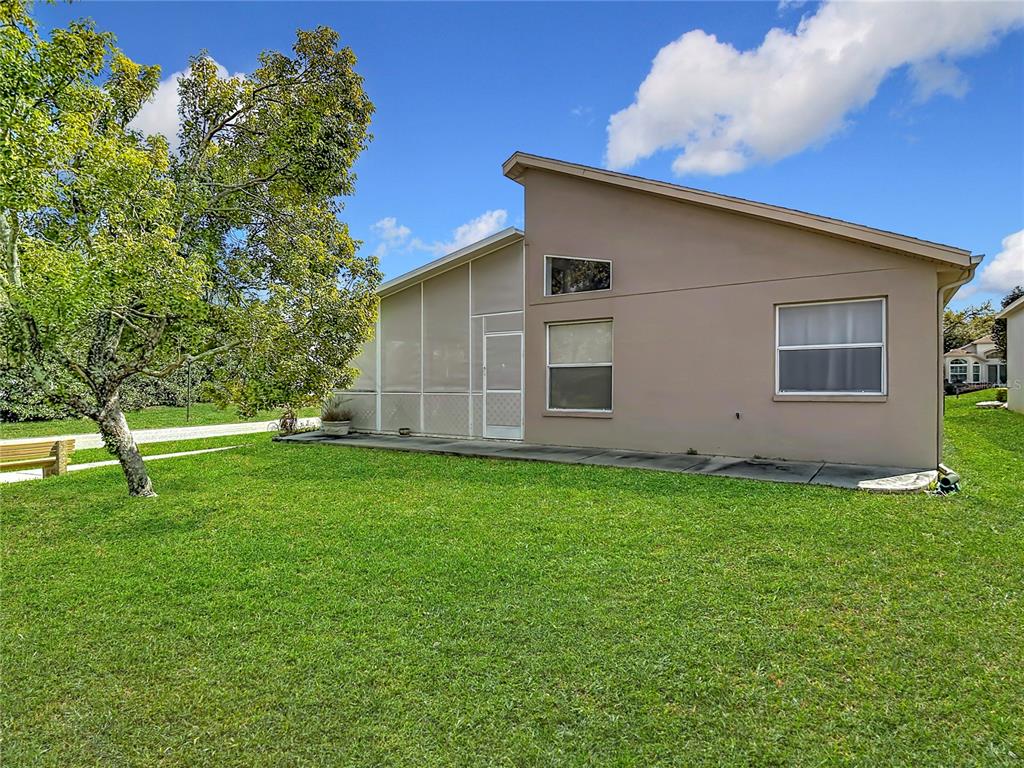 280 Quane Avenue Spring Hill, FL 34609 - Photo 47 of 62 a backyard of a house with lots of green space