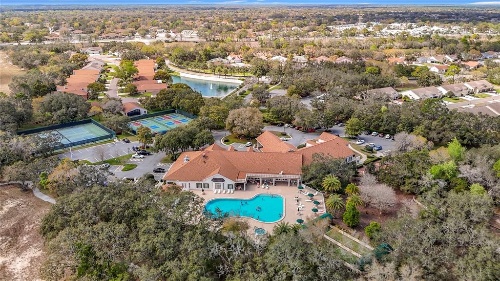 280 Quane Avenue Spring Hill, FL 34609 - Photo 62 of 62 an aerial view of residential houses with outdoor space