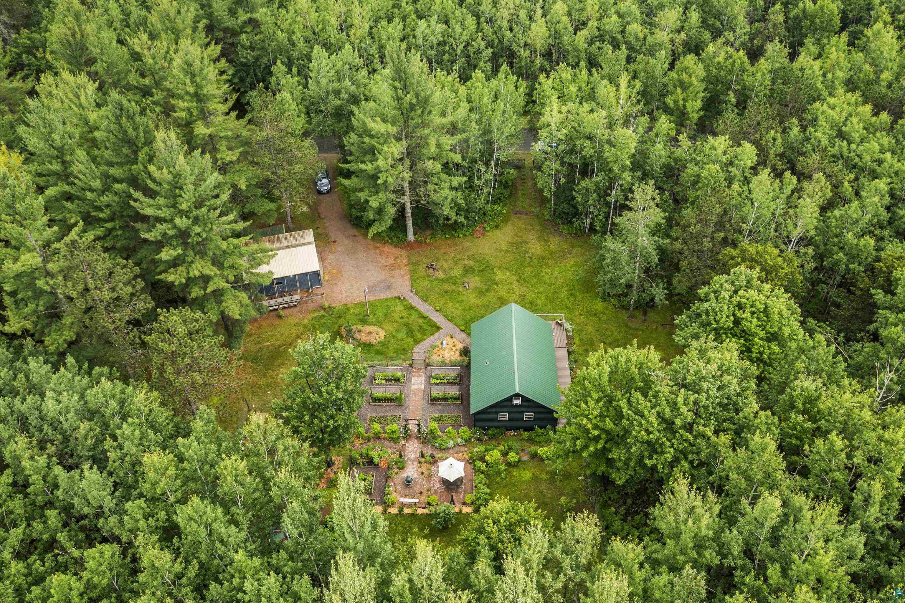 6345 Smith Lake Road Barnes, WI 54873 - Photo 49 of 50 Aerial view