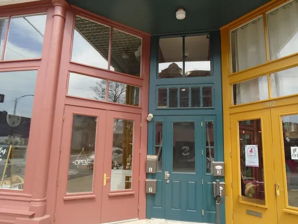 front view of a building