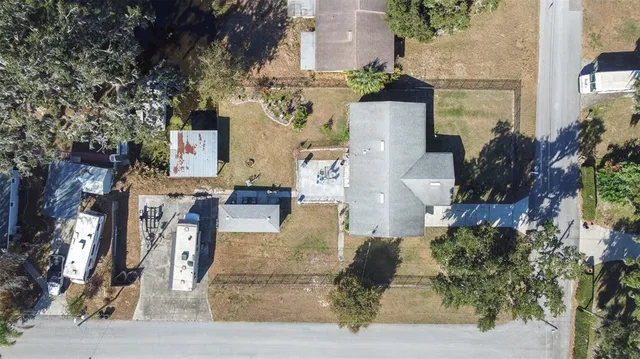 front view of a house with a street