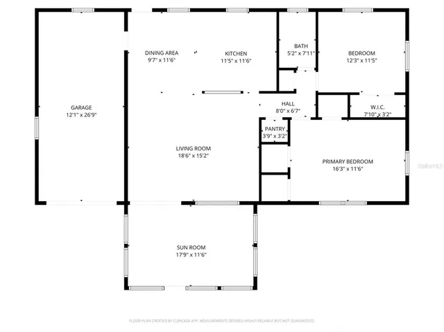 a picture of a floor plan