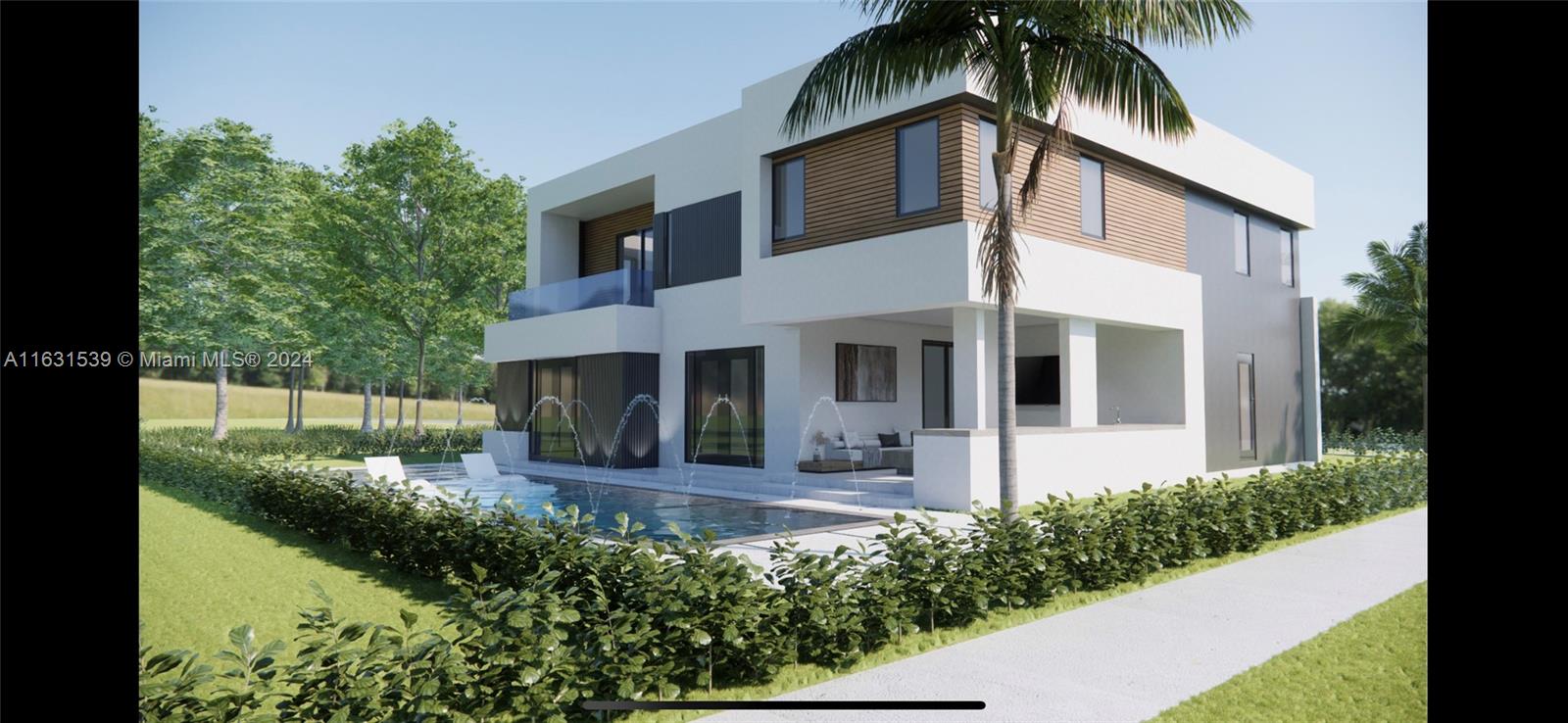 3020 Southwest 64th Avenue Miami, FL 33155 - Photo 2 of 3 a front view of a house with yard and green space