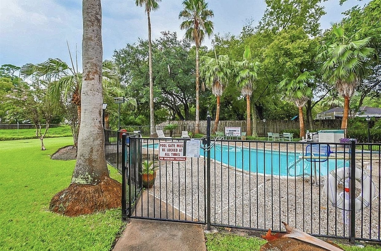 5100 Allendale Road, Unit 306 Houston, TX 77017 - Photo 13 of 13 a view of a wrought iron fences in front of house
