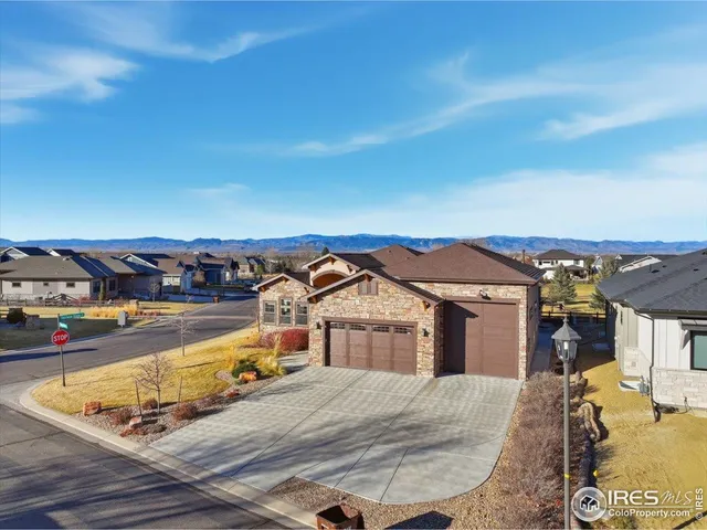 a view of a swimming pool with an ocean view