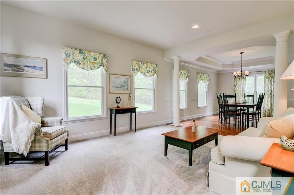 76 Bennett Road Old Bridge, NJ 07747 - Photo 4 of 23 a living room with furniture and a large window