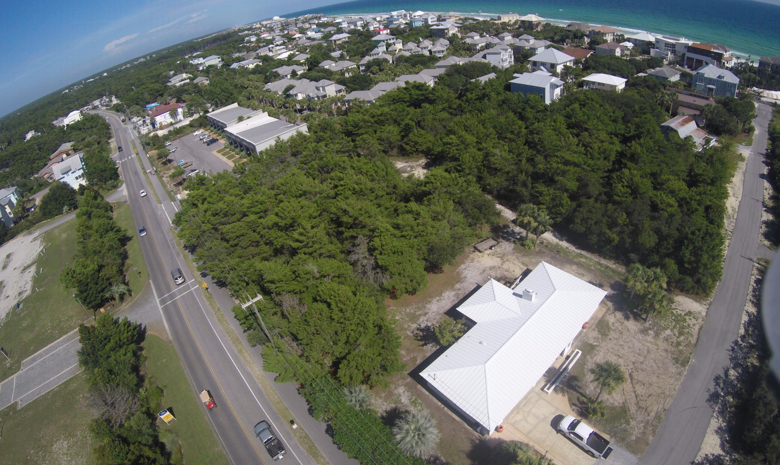 6 Mary Street Santa Rosa Beach, FL 32459 - Photo 2 of 4 an aerial view of a house with a yard