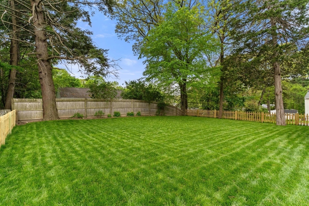 20 Dudley Road Wayland, MA 01778 - Photo 23 of 27 a view of a yard with a large tree