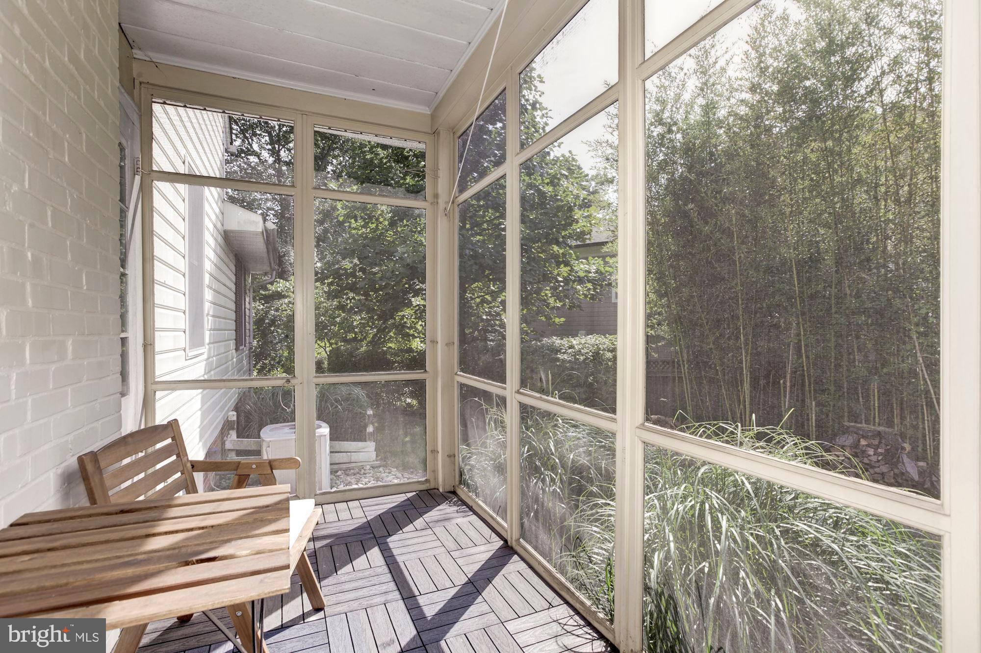 6212 Walhonding Road Bethesda, MD 20816 - Photo 11 of 60 Side screened porch