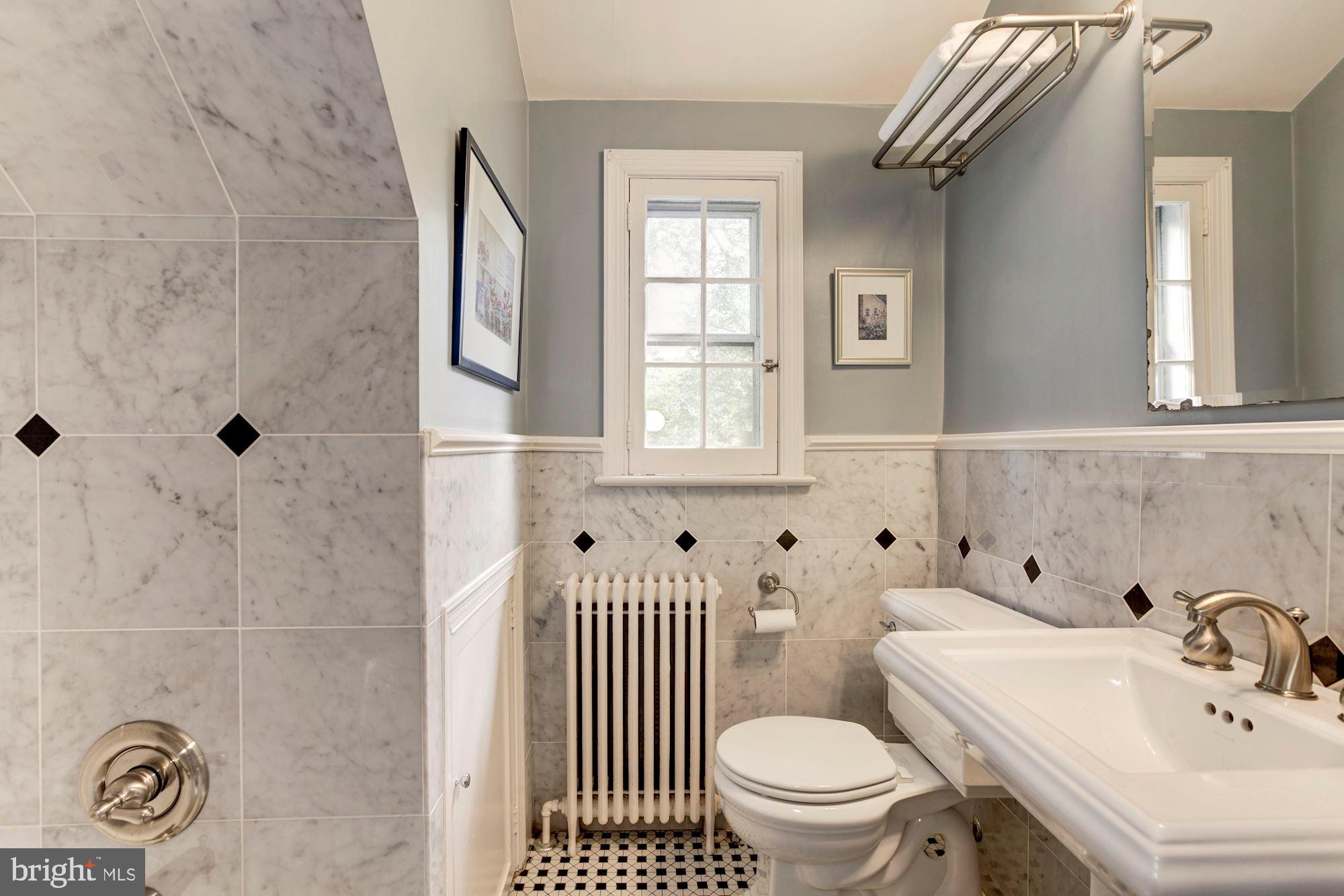 6212 Walhonding Road Bethesda, MD 20816 - Photo 40 of 60 UL marble bathroom