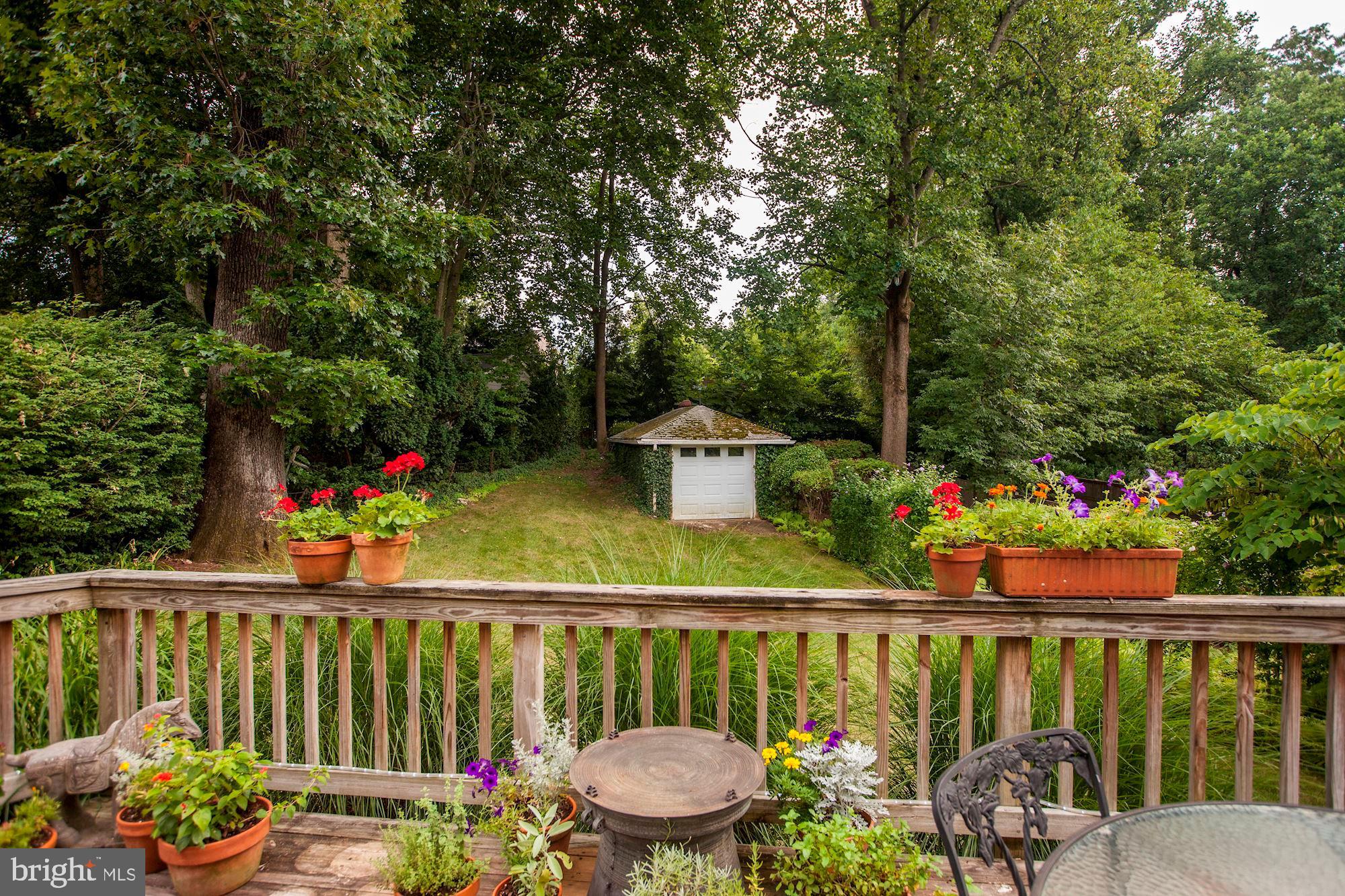 6212 Walhonding Road Bethesda, MD 20816 - Photo 58 of 60 View from wooden deck