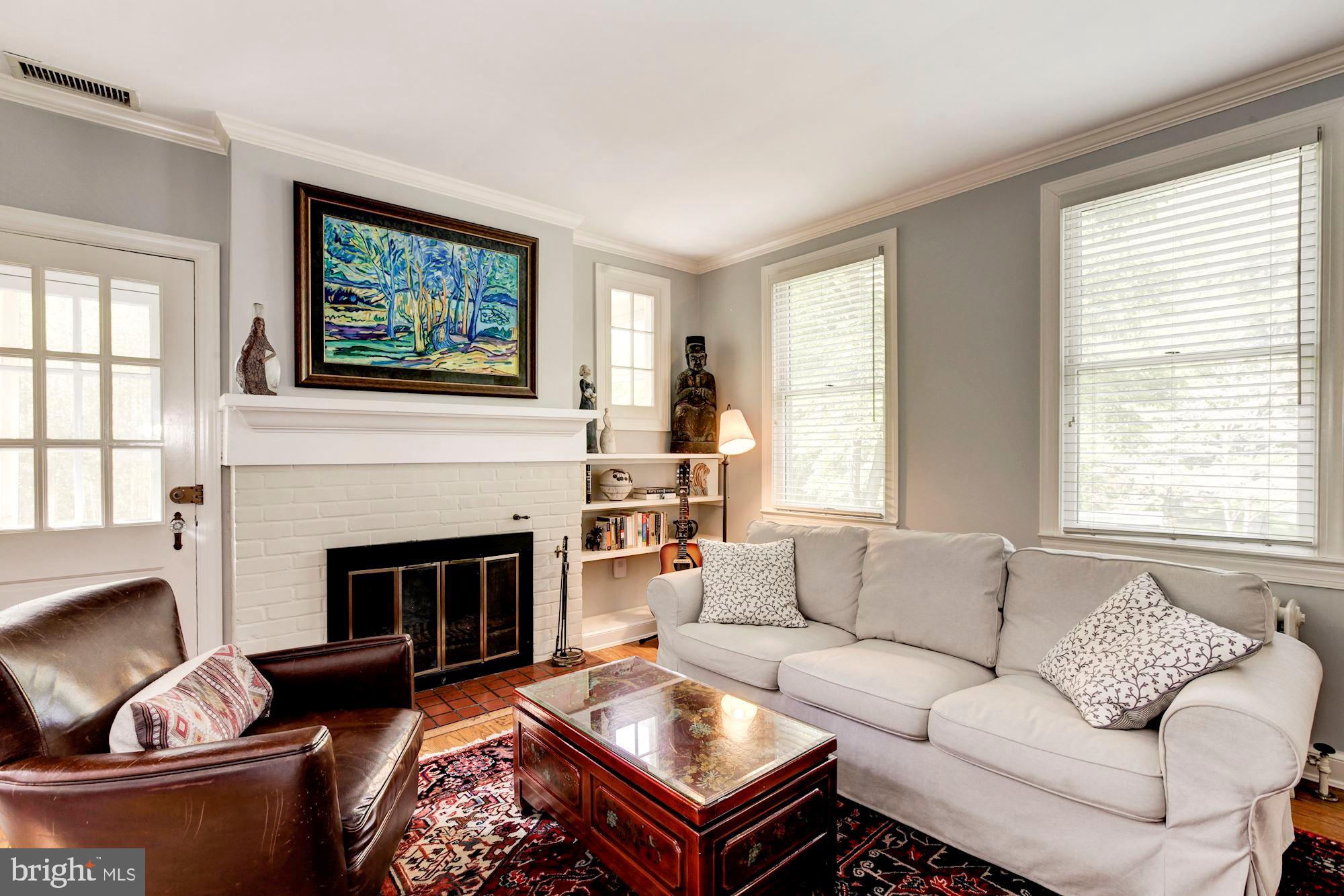 6212 Walhonding Road Bethesda, MD 20816 - Photo 9 of 60 Family Room w/fireplace