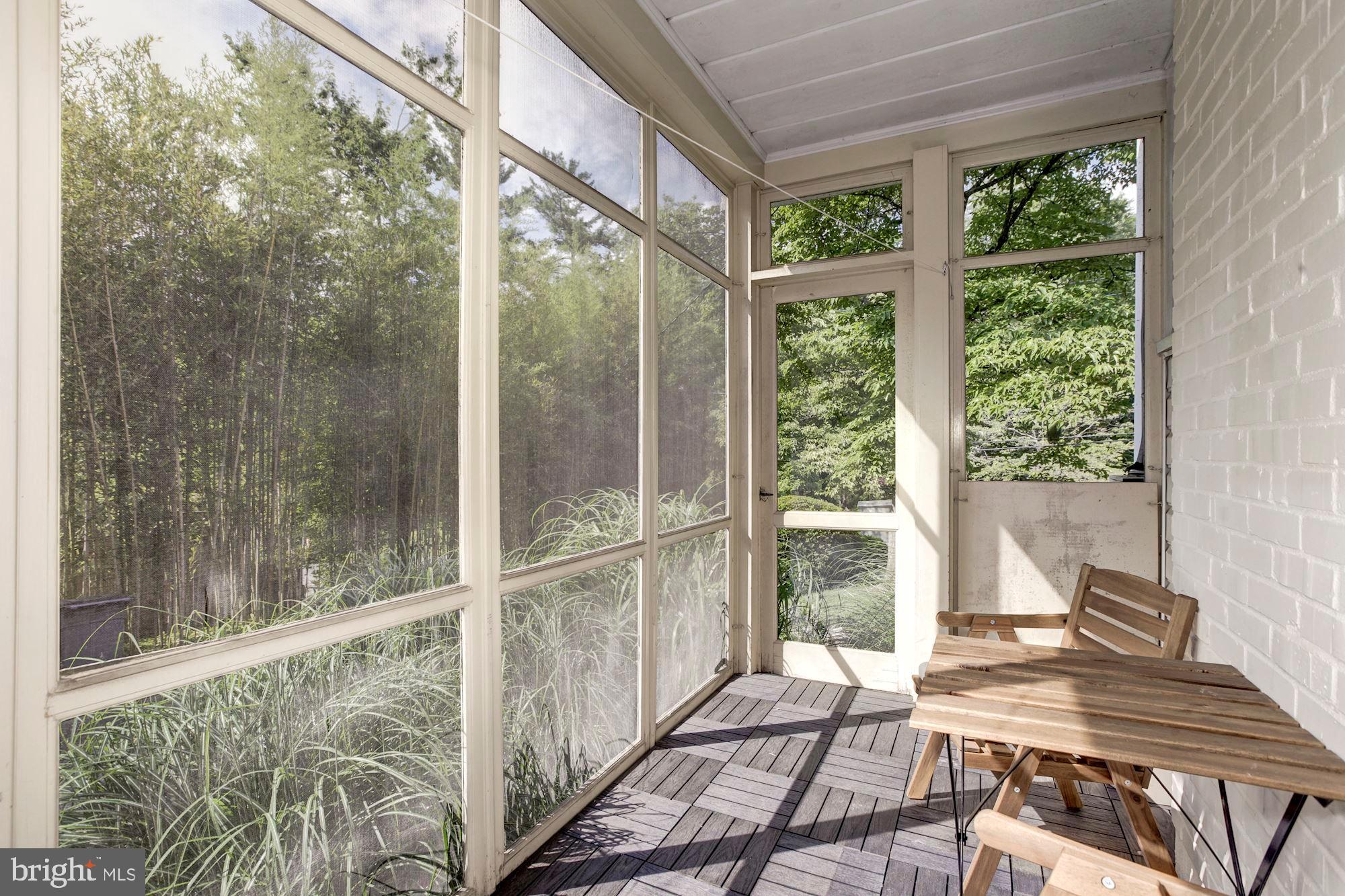 6212 Walhonding Road Bethesda, MD 20816 - Photo 10 of 60 Side screened porch