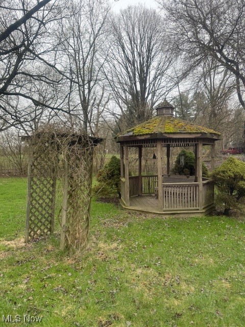 3804 Mahoning Road Northeast Canton, OH 44705 - Photo 22 of 22 View of yard with a gazebo