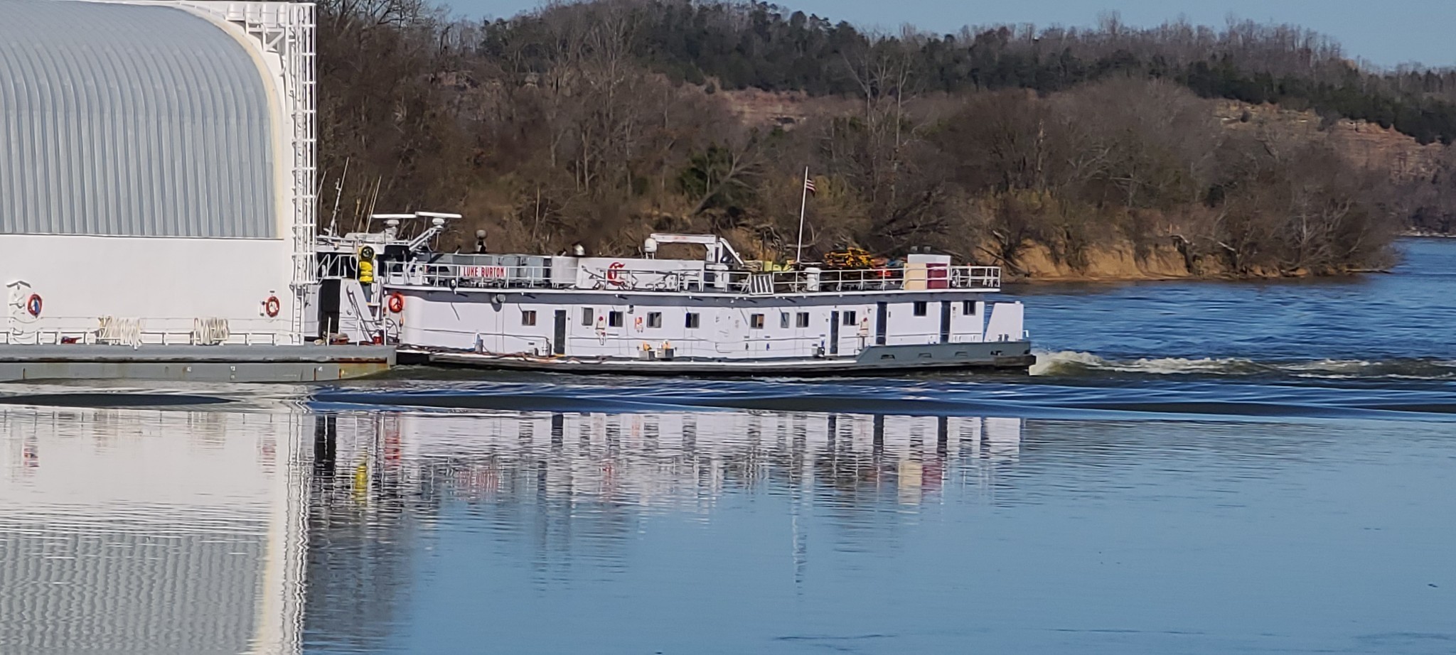 199 Hardin Bottom River Road Clifton, TN 38425 - Photo 31 of 35 a view of a lake from a house