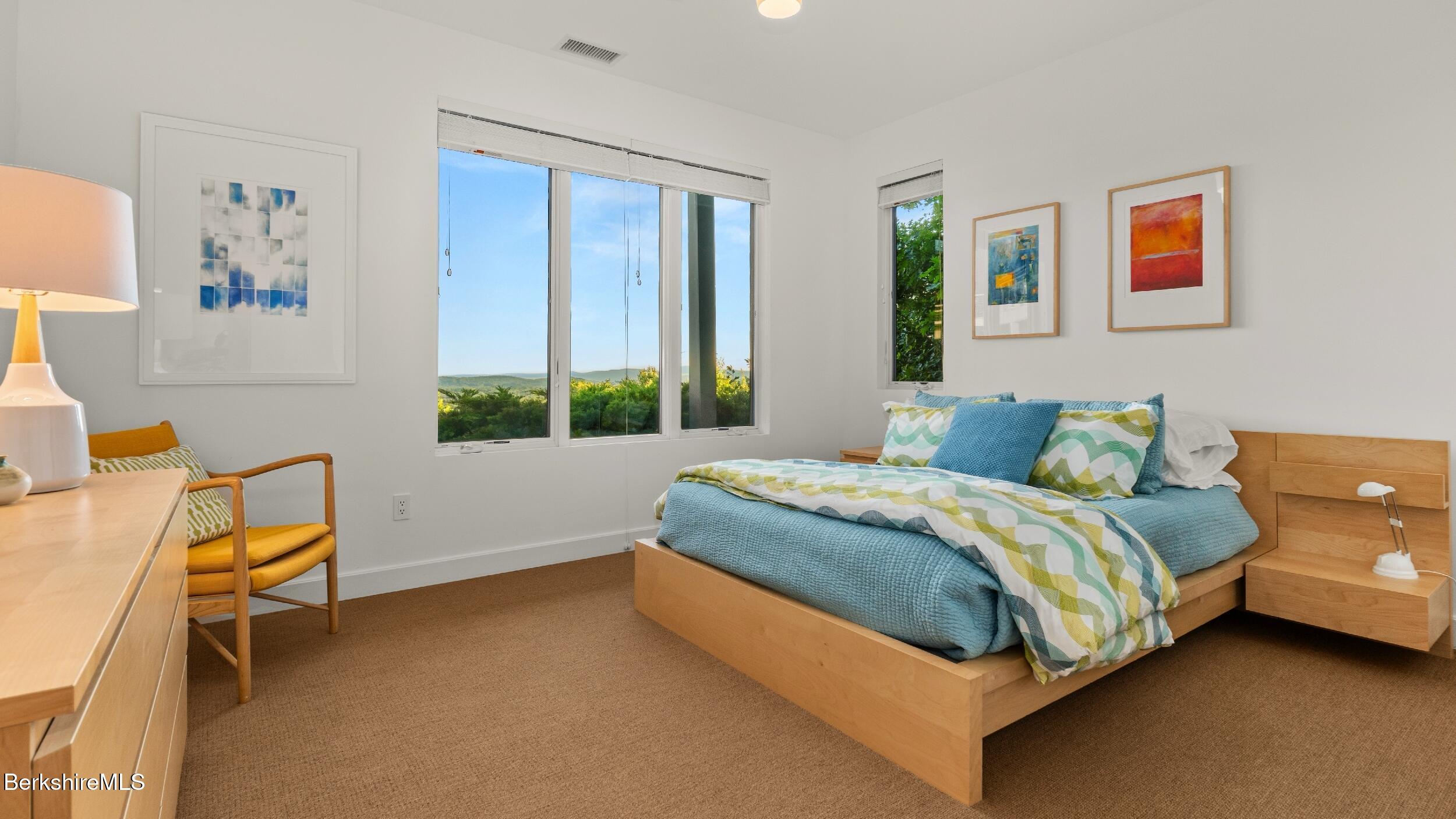 203 Mt Hunger Road Monterey, MA 01245 - Photo 52 of 65 Lower Level Bedroom #4 - 1