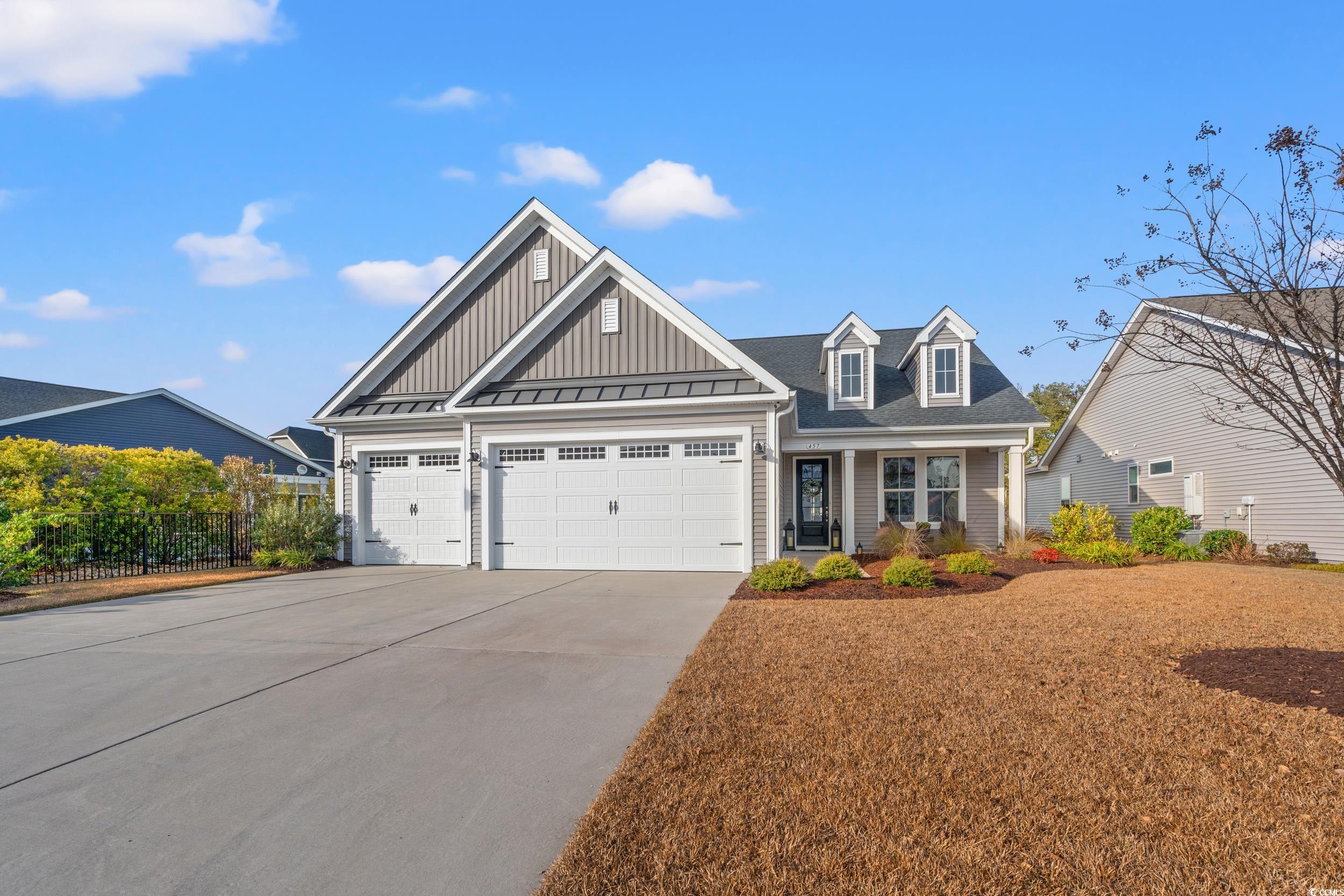 457 Cascade Loop Little River, SC 29566 - Photo 30 of 40 View of front facade featuring a garage