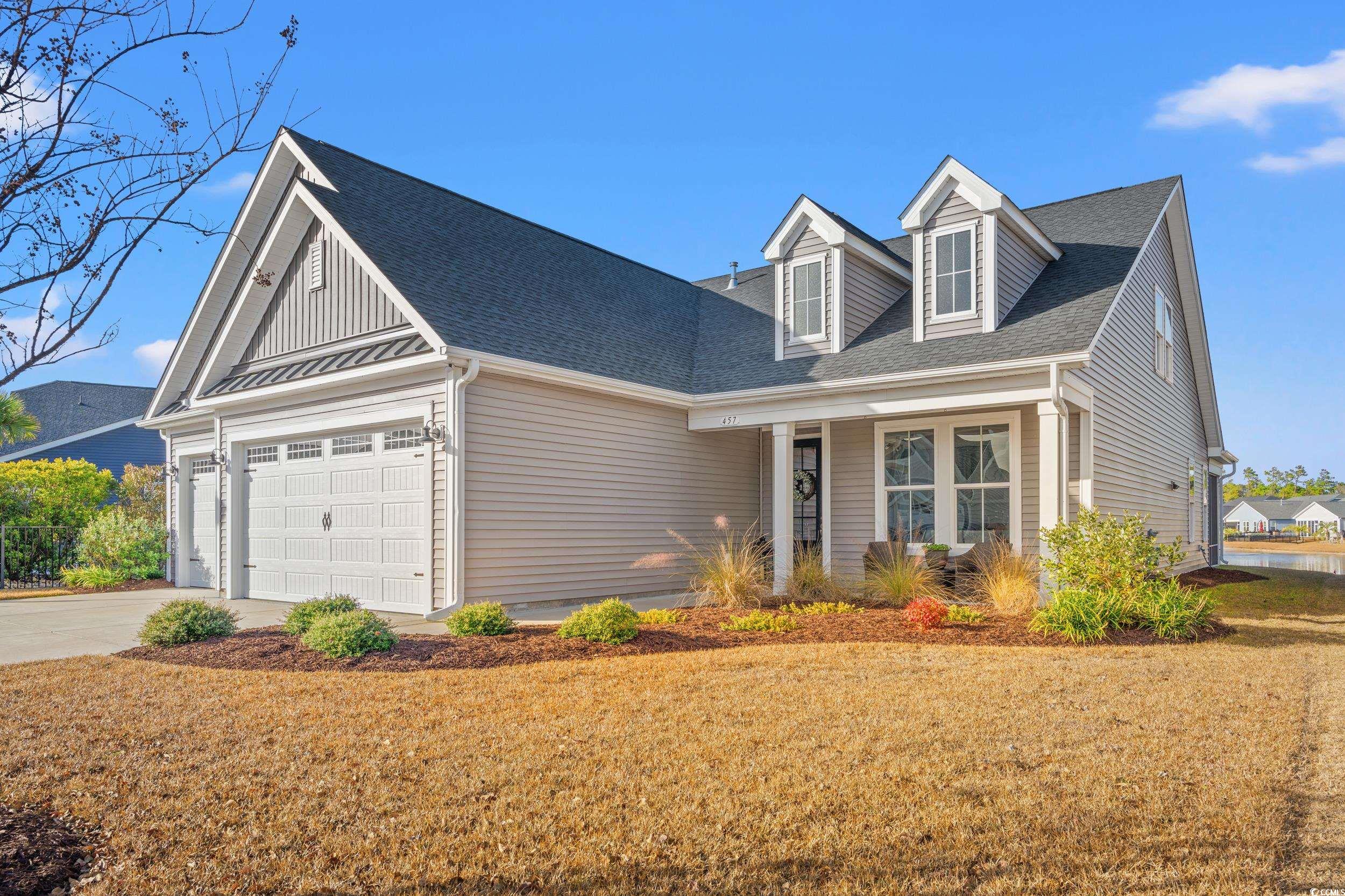 457 Cascade Loop Little River, SC 29566 - Photo 31 of 40 View of front of house with a garage