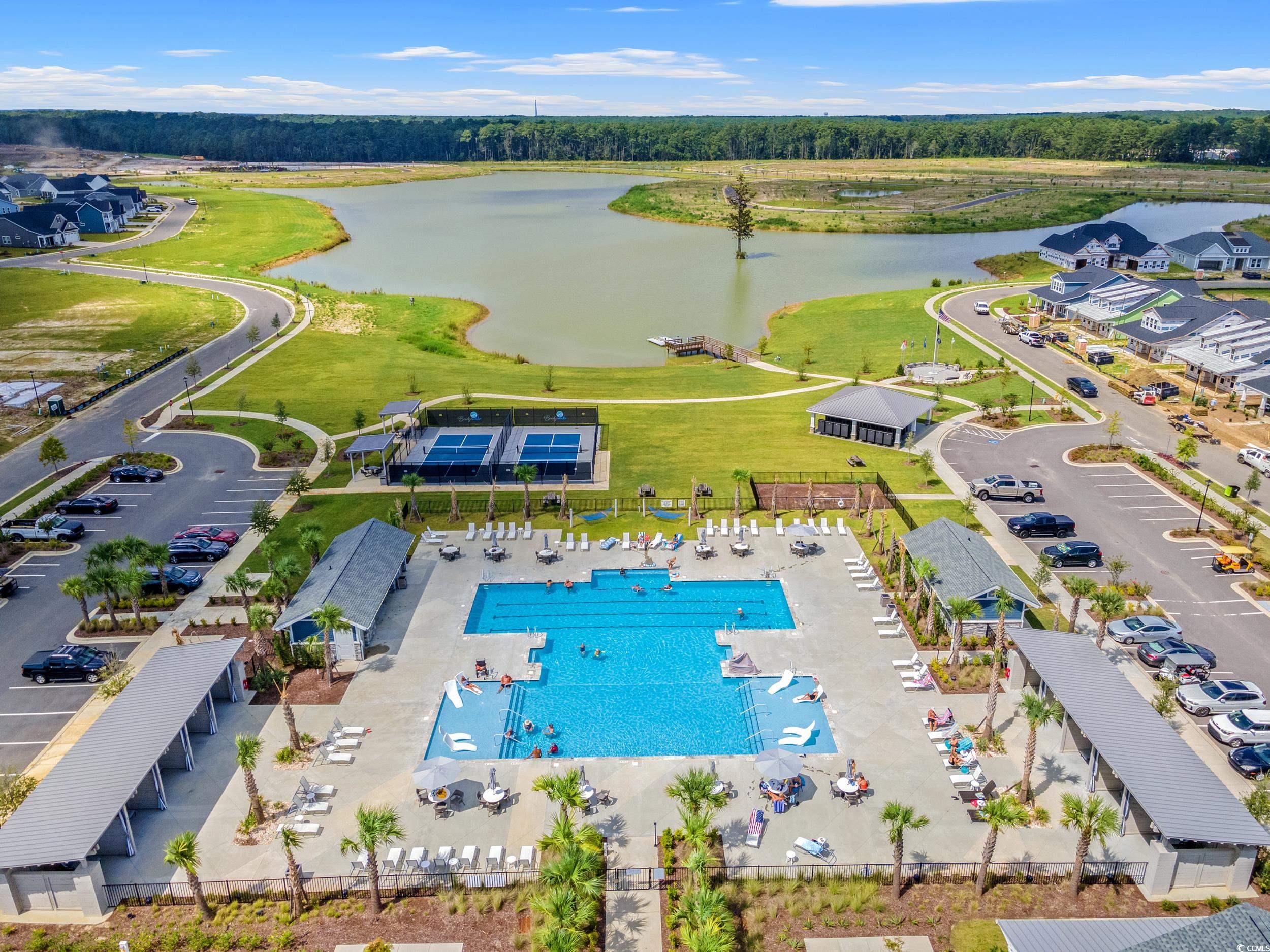 457 Cascade Loop Little River, SC 29566 - Photo 38 of 40 Aerial view with community center pool.