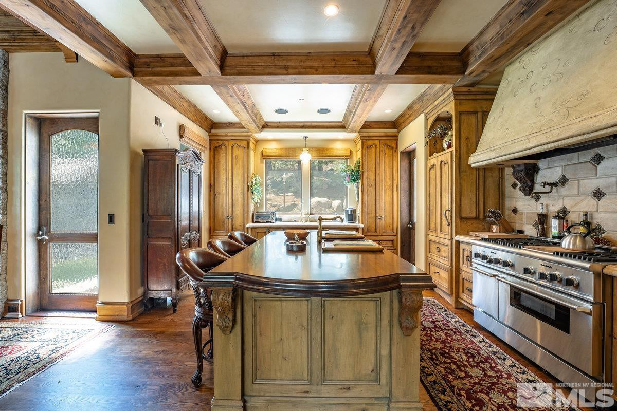 190 Yellow Jacket Road Glenbrook, NV 89413 - Photo 15 of 42 a kitchen with sink and refrigerator