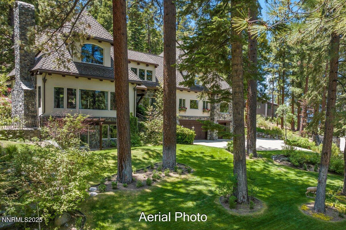 190 Yellow Jacket Road Glenbrook, NV 89413 - Photo 31 of 42 a view of a house with garden