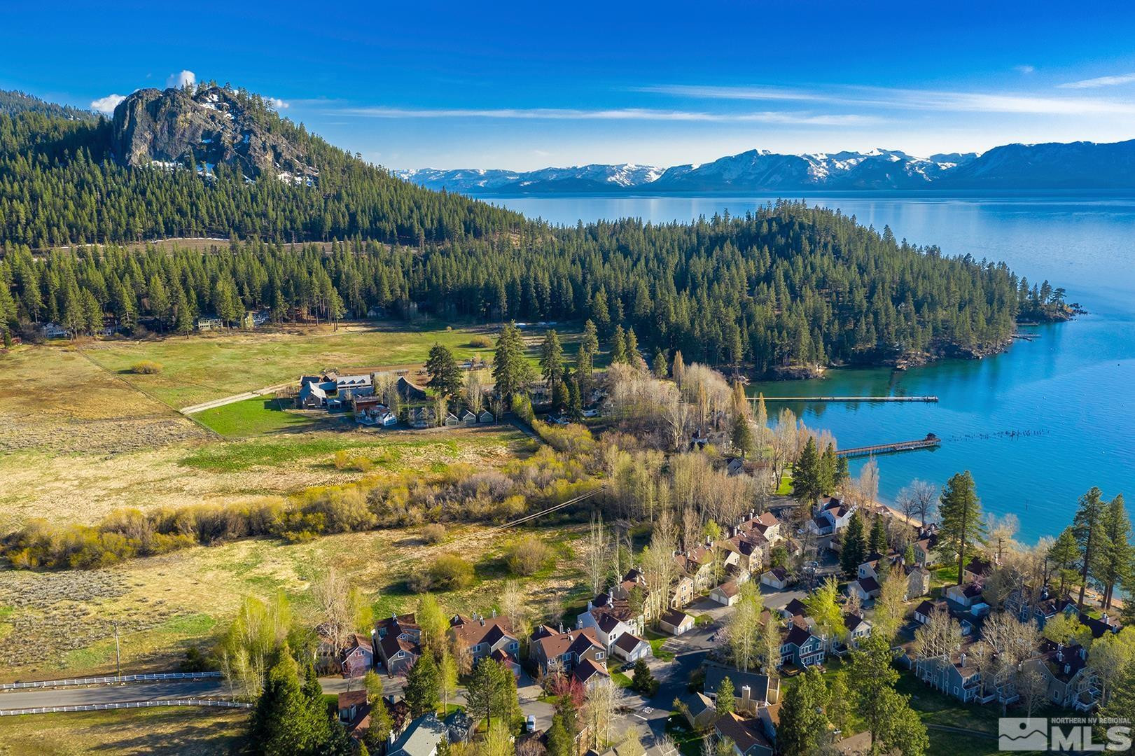190 Yellow Jacket Road Glenbrook, NV 89413 - Photo 35 of 42 a view of a lake with a city view