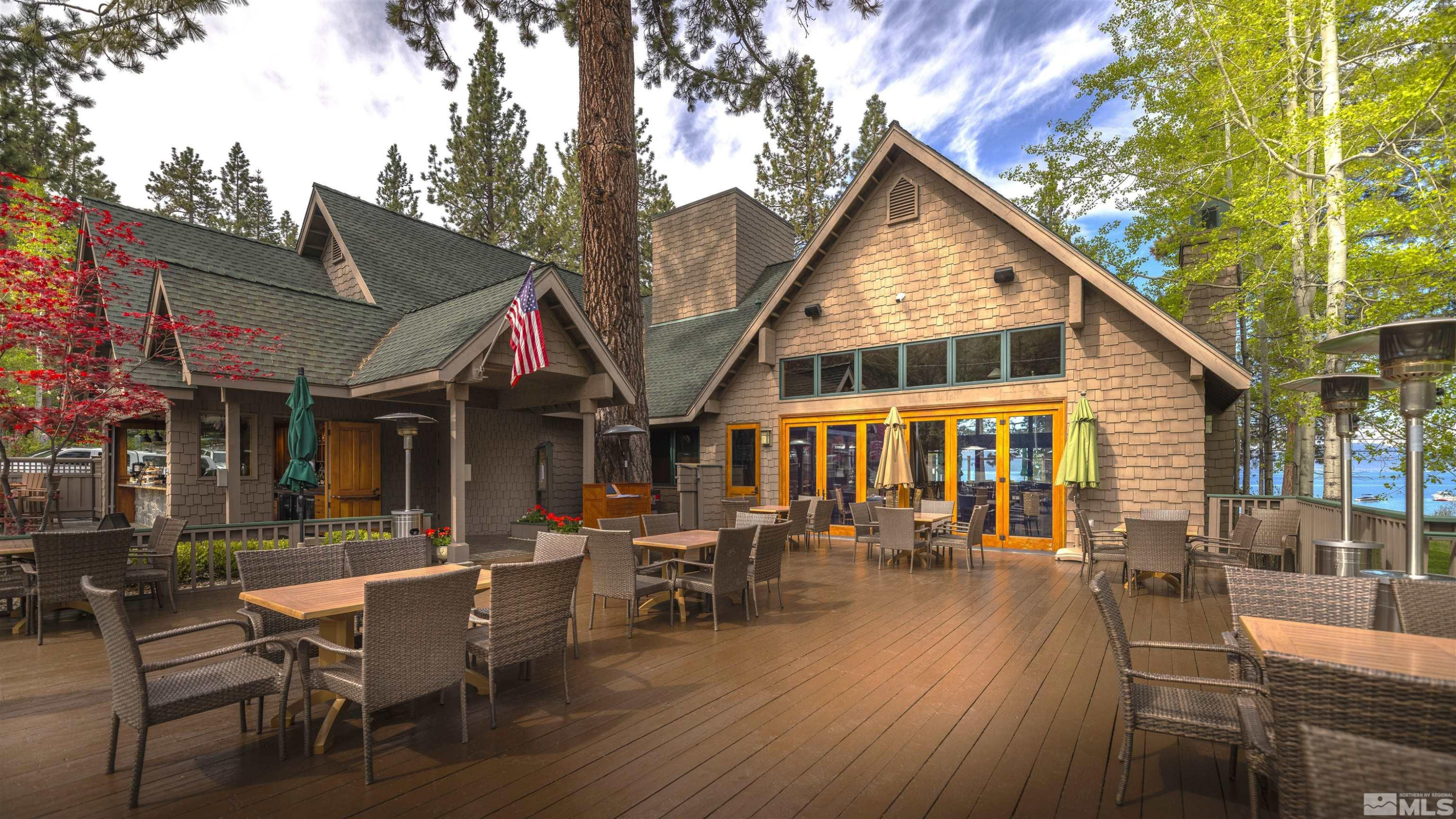 190 Yellow Jacket Road Glenbrook, NV 89413 - Photo 40 of 42 a view of a house with a yard patio and sitting area