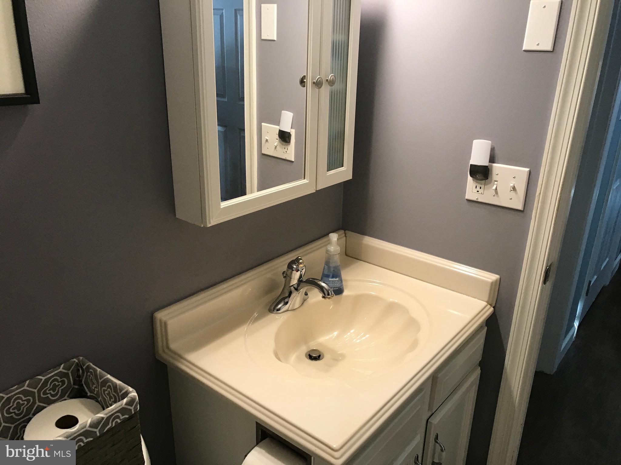 195 River Road Pequea, PA 17565 - Photo 29 of 77 a bathroom with a sink and a mirror