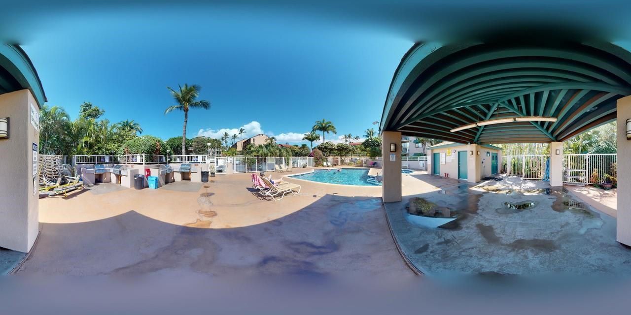 2219 South Kihei Road, Unit A408 Kihei, HI 96753 - Photo 3 of 30 a view of swimming pool with outdoor seating and dining space
