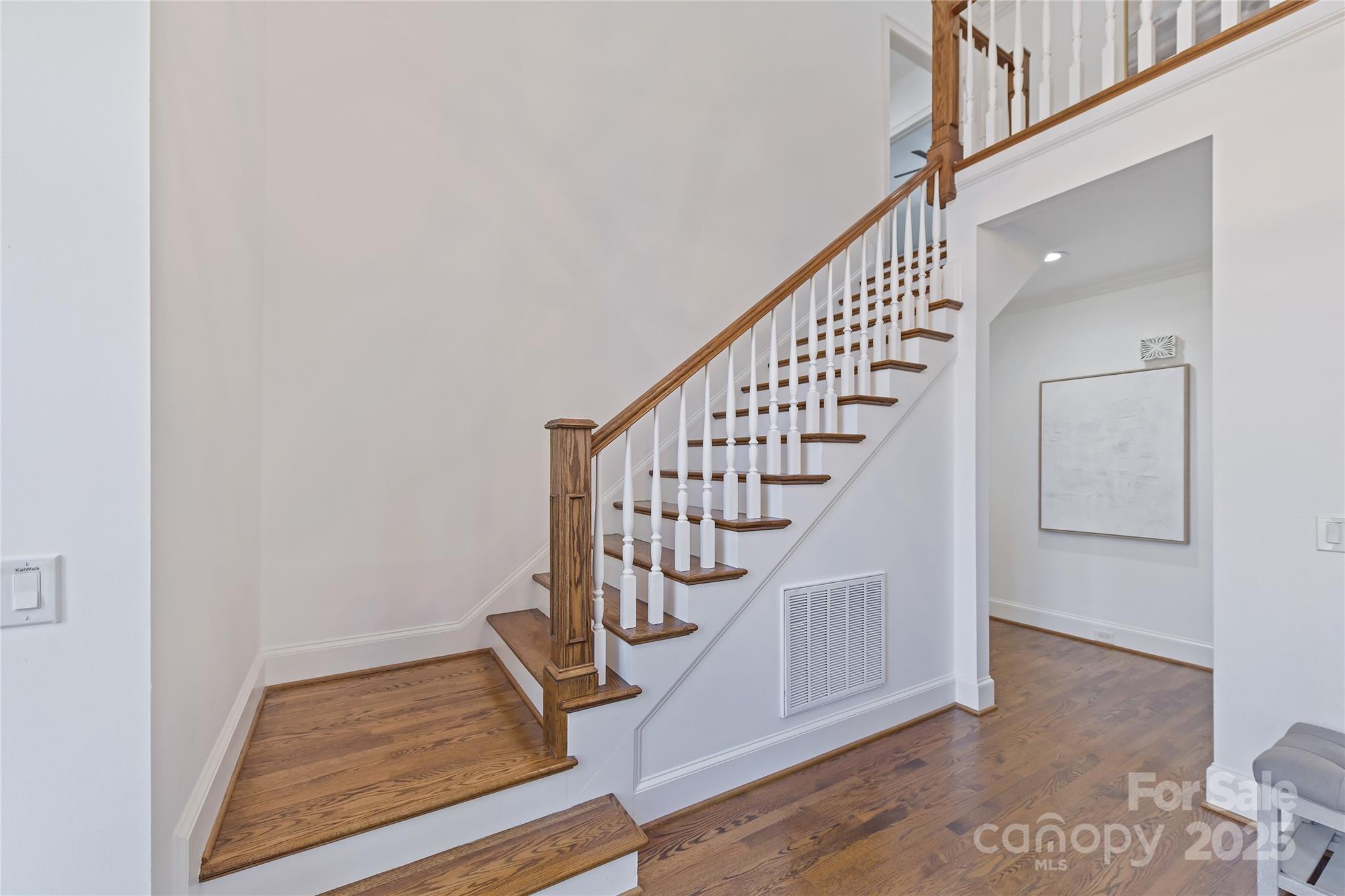 18512 Square Sail Road Cornelius, NC 28031 - Photo 22 of 40 a view of entryway with wooden floor