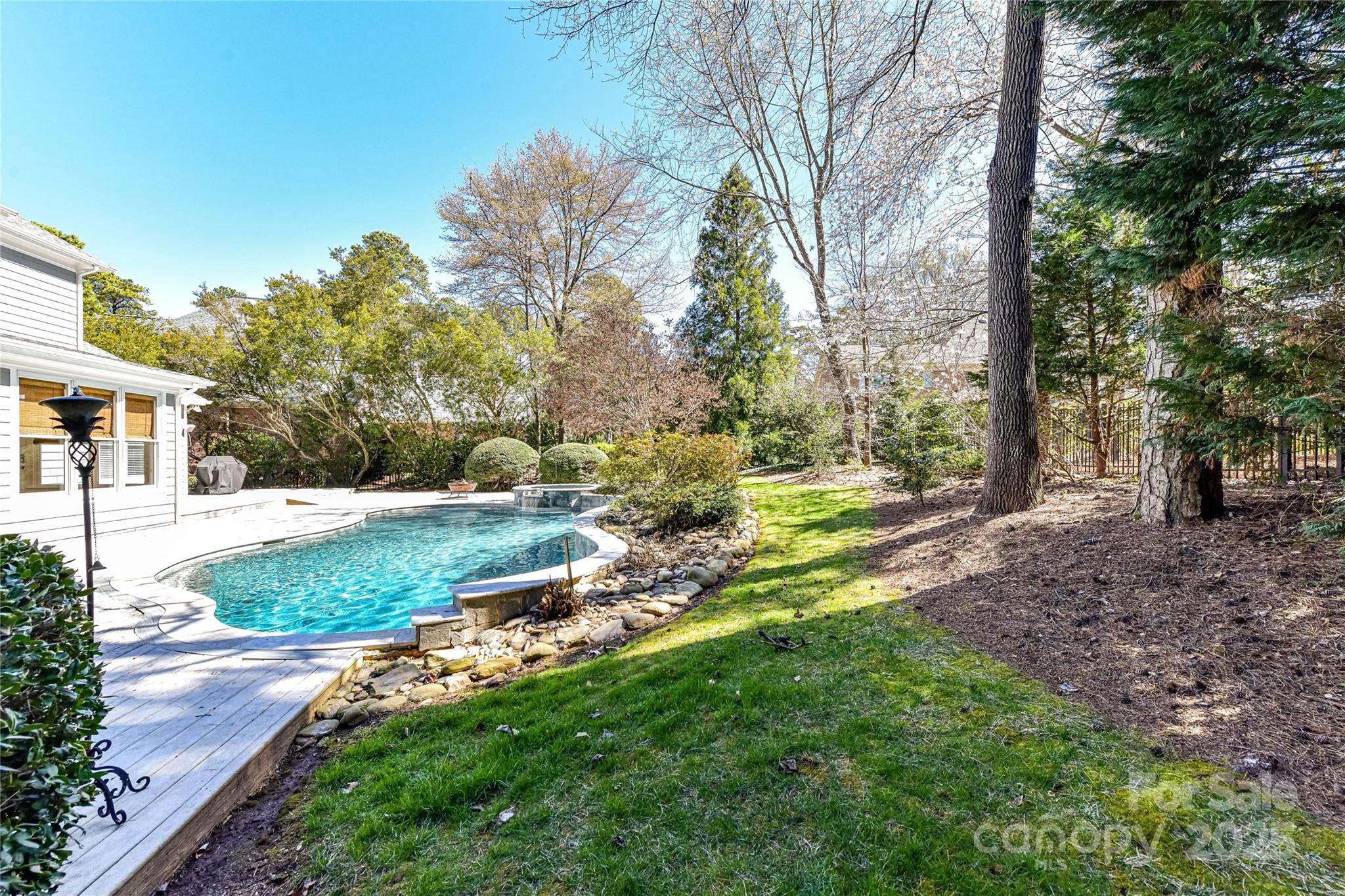 18512 Square Sail Road Cornelius, NC 28031 - Photo 39 of 40 a view of backyard with green space