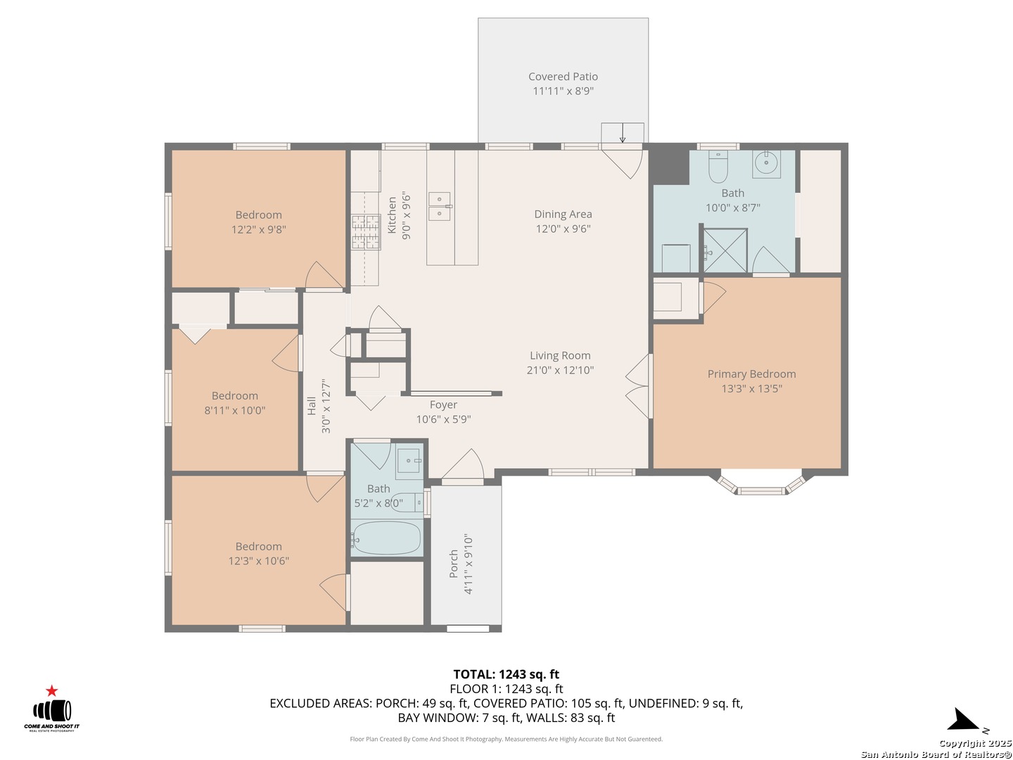 422 Bridgit Drive Converse, TX 78109 - Photo 17 of 17 a picture of a room with a white wall and a large window
