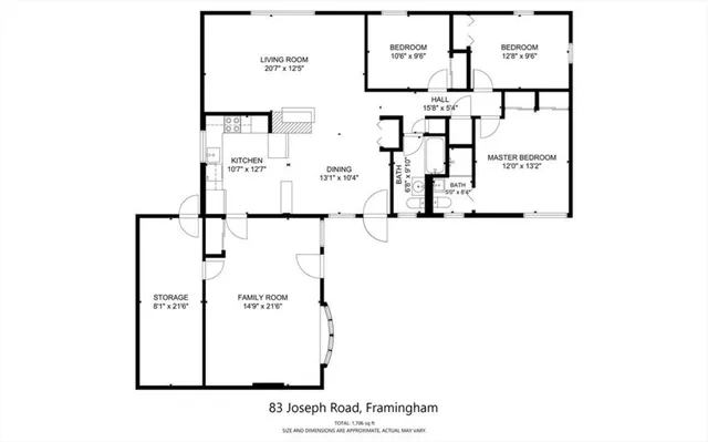 a picture of a floor plan
