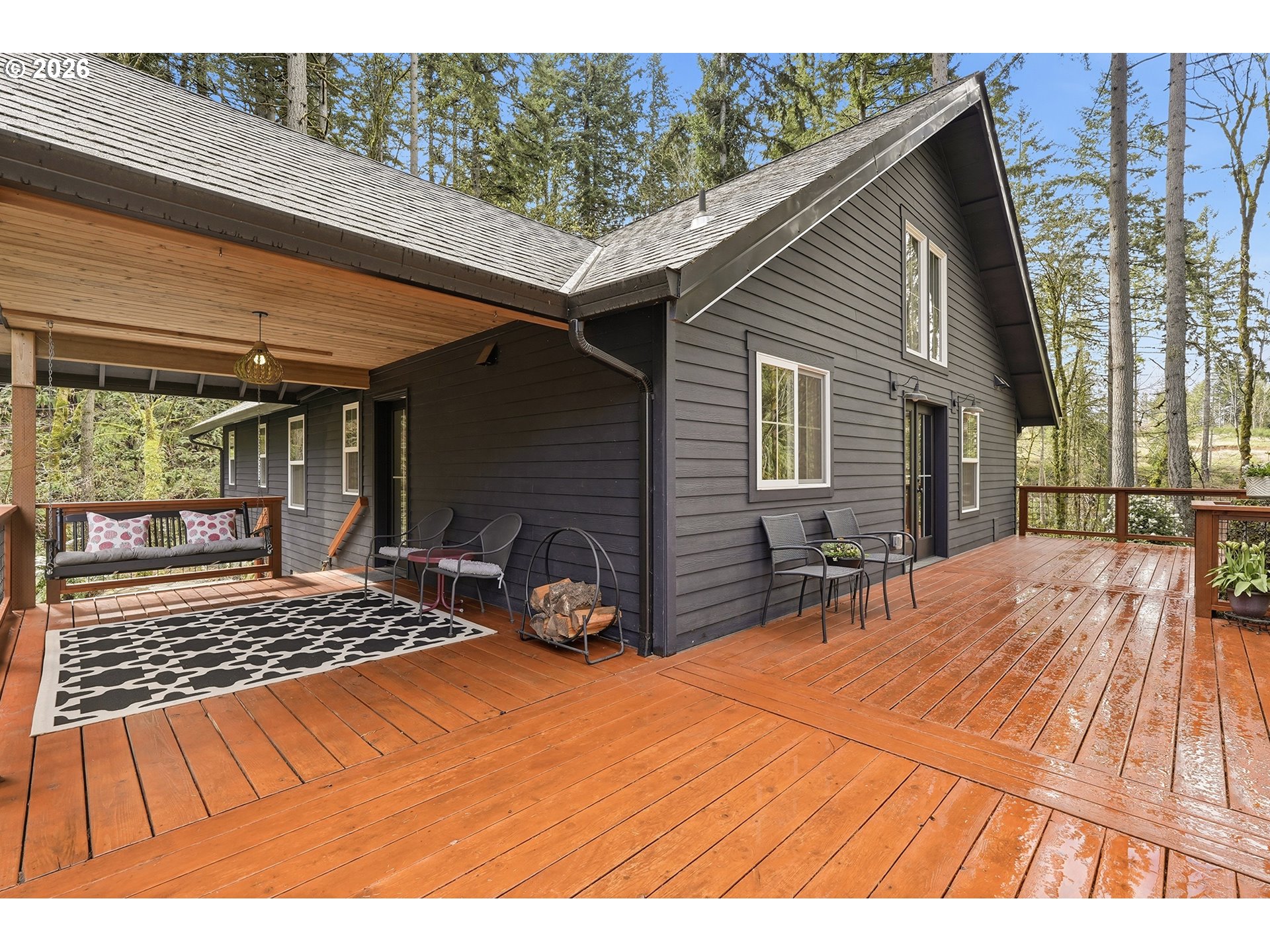 15680 South Wave Road Mulino, OR 97042 - Photo 28 of 43 a view of outdoor space yard and patio