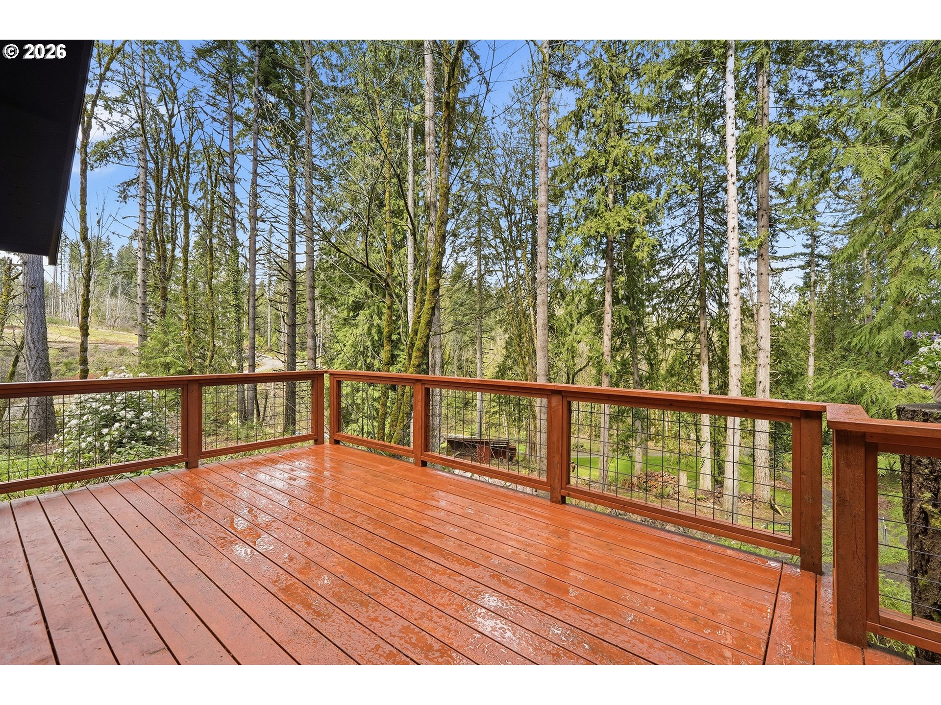 15680 South Wave Road Mulino, OR 97042 - Photo 29 of 43 swimming view from balcony