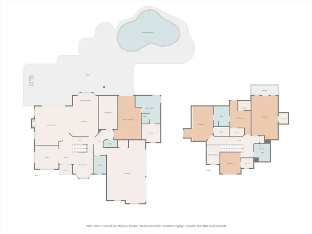 a picture of a floor plan