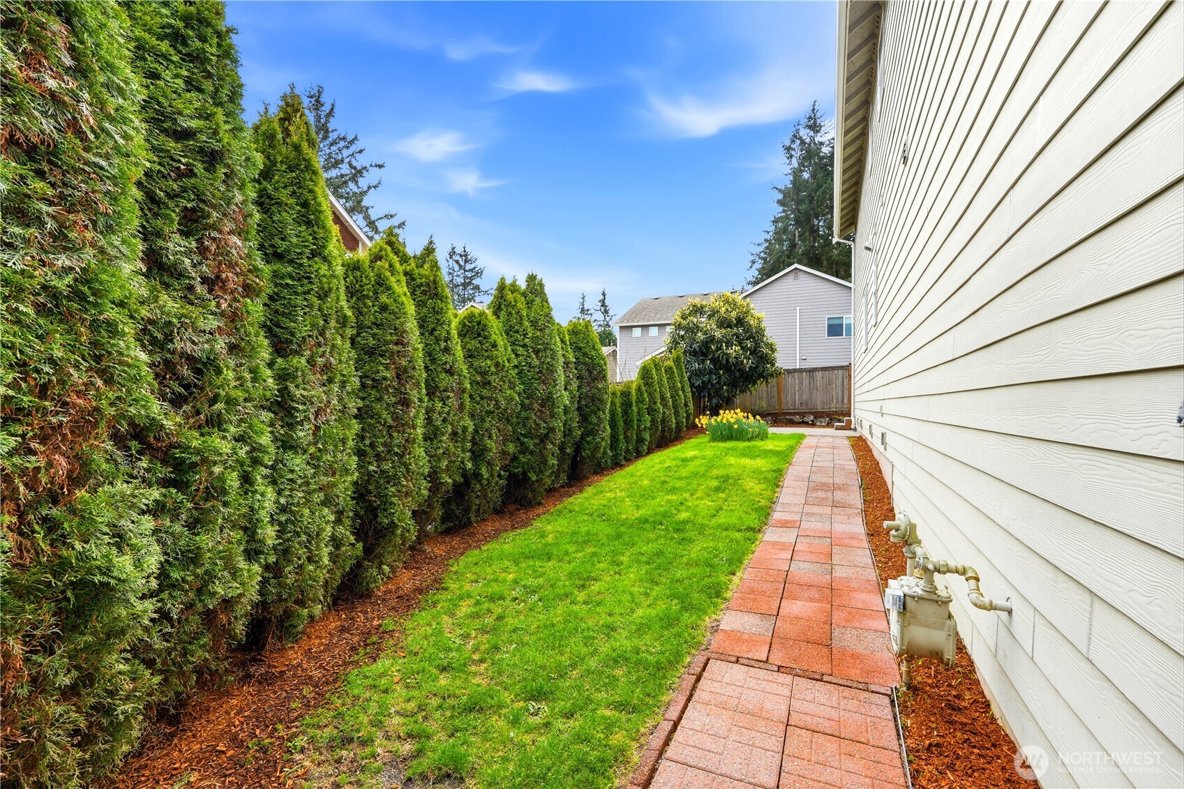 24115 22nd Place West Bothell, WA 98021 - Photo 34 of 40 a view of a garden with pathway