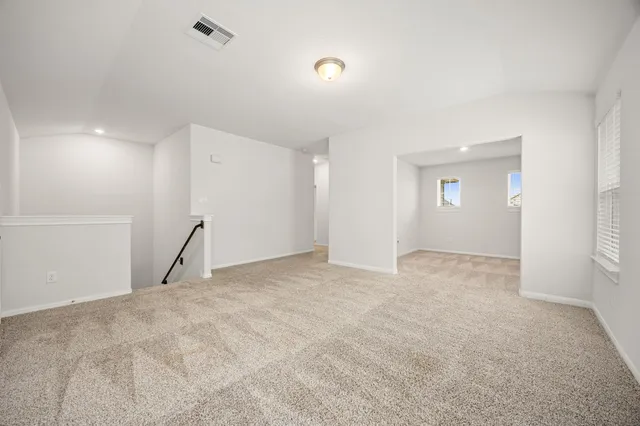 a view of empty room