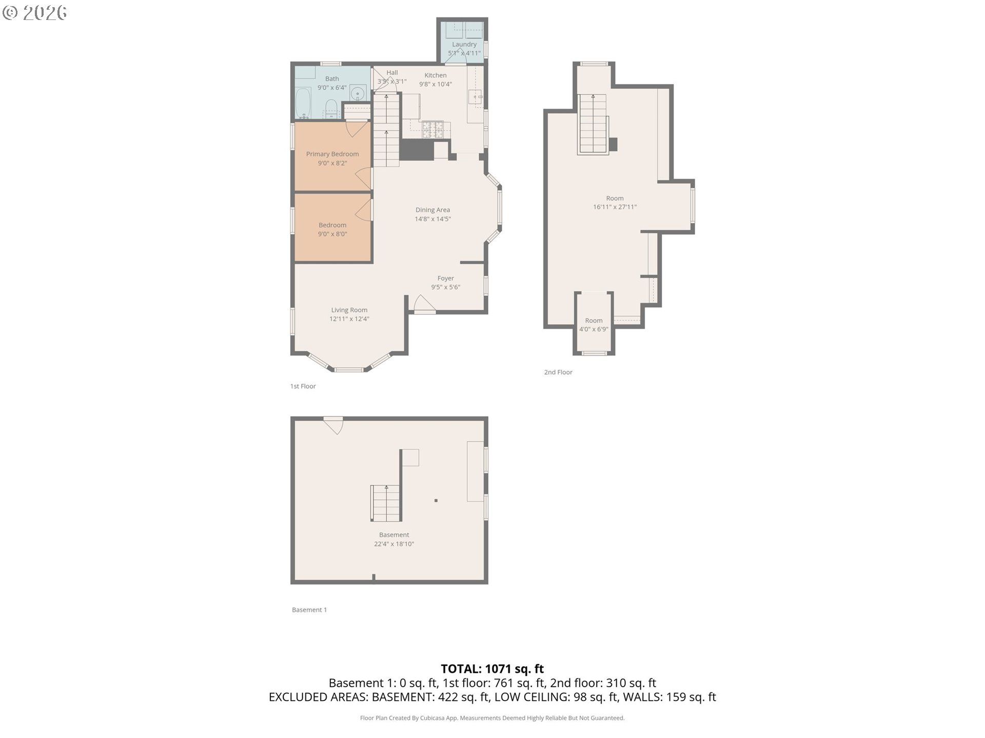 25 Southeast 76th Avenue Portland, OR 97215 - Photo 48 of 48 a picture of a floor plan