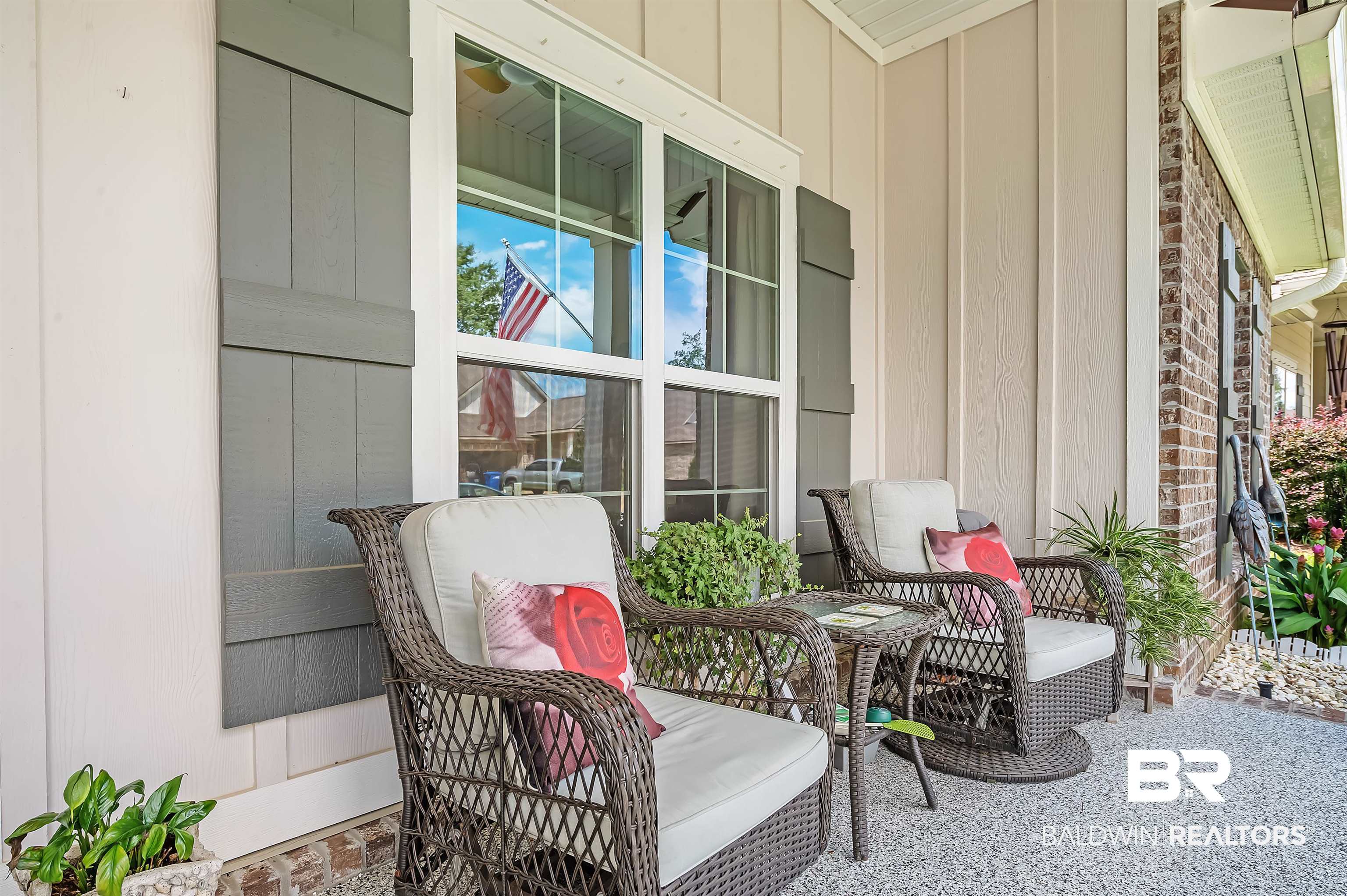 185 Mark Twain Loop Foley, AL 36535 - Photo 5 of 54 View of patio / terrace featuring a porch