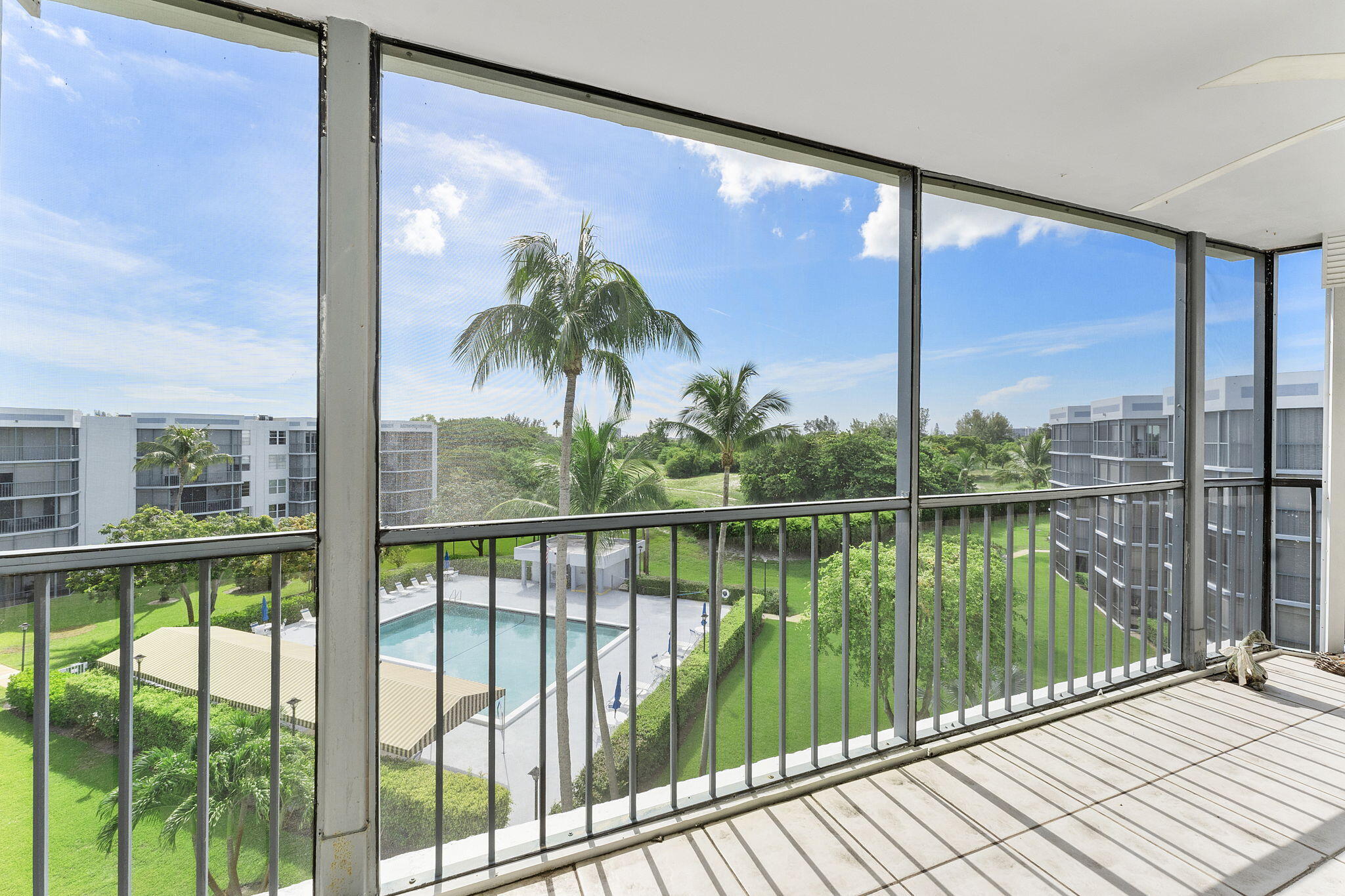 6500 Northwest 2nd Avenue, Unit 511 Boca Raton, FL 33487 - Photo 3 of 28 a view of a balcony with lake view