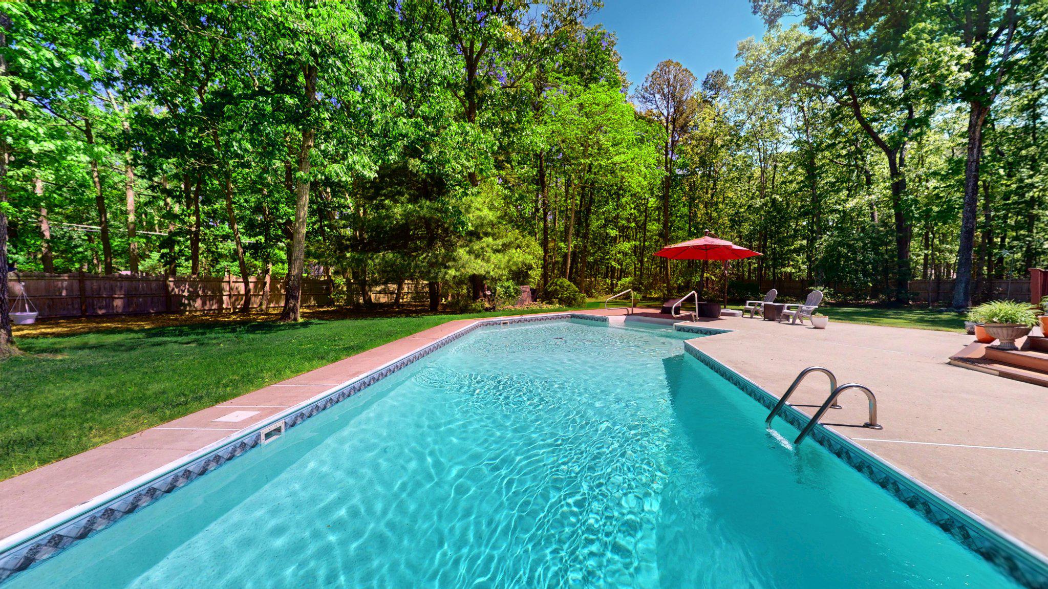3 Colonial Court Medford, NJ 08055 - Photo 81 of 89 Serene poolside retreat in nature.