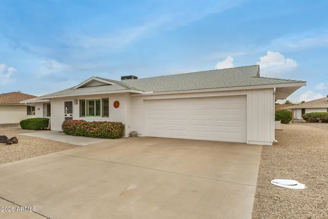 a view of a house with a outdoor space