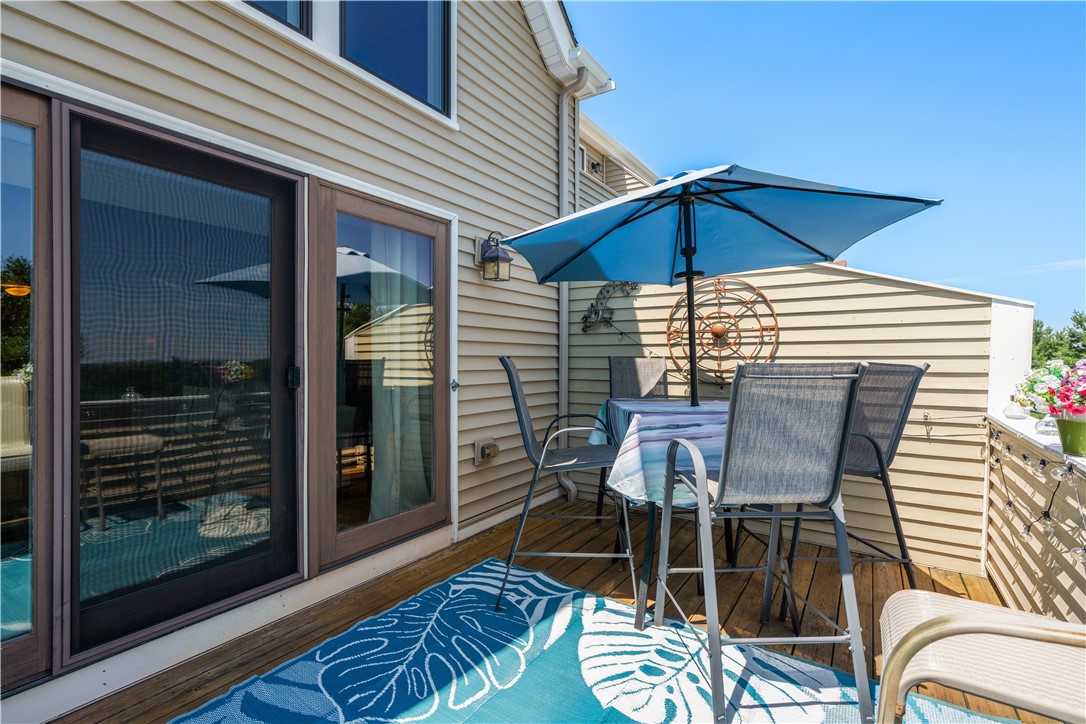 80 Fisher Road, Unit 97 Cumberland, RI 02864 - Photo 35 of 40 Deck Dining Area
